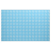 Tissu Imprimé Baleine Bleu (Yard)