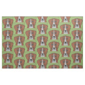 Tissu imprimé Beagle mou (Fat Quarter)