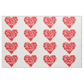Tissu imprimé Coeurs de l'amour (Fat Quarter)