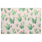 Tissu imprimé de cactus joli (Fat Quarter)