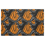 Tissu imprimé, en noir & blanc & orange (Fat Quarter)