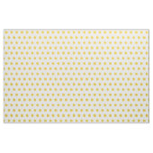 Tissu Imprimé floral jaune minuscule (Fat Quarter)