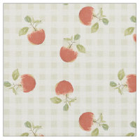Imprimé gingham automnal pique-nique pomme