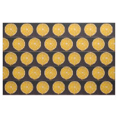 Tissu imprimé jaune citron brillant (Fat Quarter)