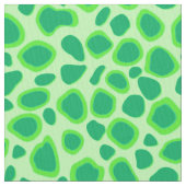 Tissu Imprimé léopard - Nuances de vert menthe (fermé)