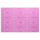 Tissu Imprimé léopard rose sur rose (Fat Quarter)