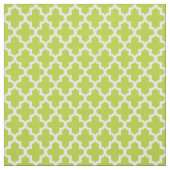 Tissu Imprimé marocain vert pomme (Échantillon)