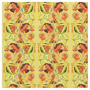 Tissu Imprimerie de filles glamour des années 1940