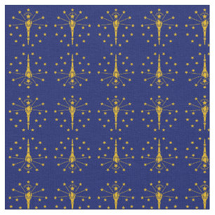 Tissu Indiana Flag & America State Fabric/USA