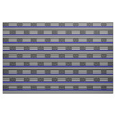 Tissu Indicateur de ligne bleue mince (Fat Quarter)