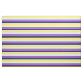 Tissu Indicateur Pride non binaire (Fat Quarter)