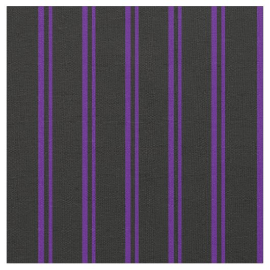 Tissu Indigo & Black Stripes (Fermer)