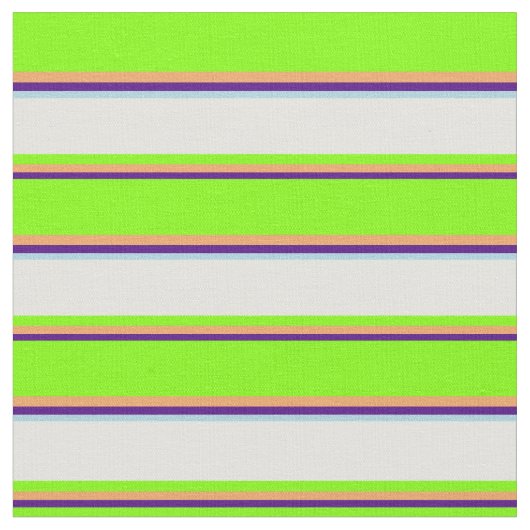 Tissu Indigo, Brown, Chartreuse, Cyan clair & Bleu clair (Fermer)