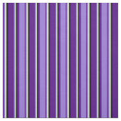 Tissu Indigo, Purple, Lavender et Black Stripes (Échantillon)