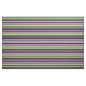 Tissu Indigo, Tan, Cyan clair, Lignes vertes et noires (Yard)