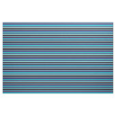 Tissu Indigo, Turquoise foncé, gris clair et noir (Fat Quarter)