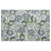 Tissu indigo vert succulent (Fat Quarter)