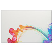 Tissu Infinity avec Rainbow Jellyfish (Fat Quarter)