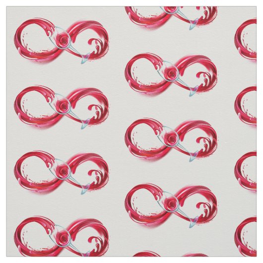 Tissu Infinity with Red Wine (Échantillon)