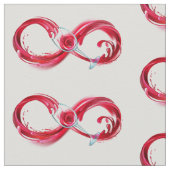 Tissu Infinity with Red Wine (Détail)