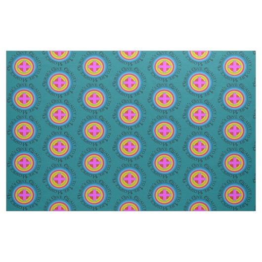 Tissu Infirmière d'accueil (Fat Quarter)