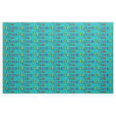 Tissu Infirmière Praticien Turquoise (Fat Quarter)