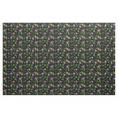 Tissu Infirmière thème Noir (Fat Quarter)