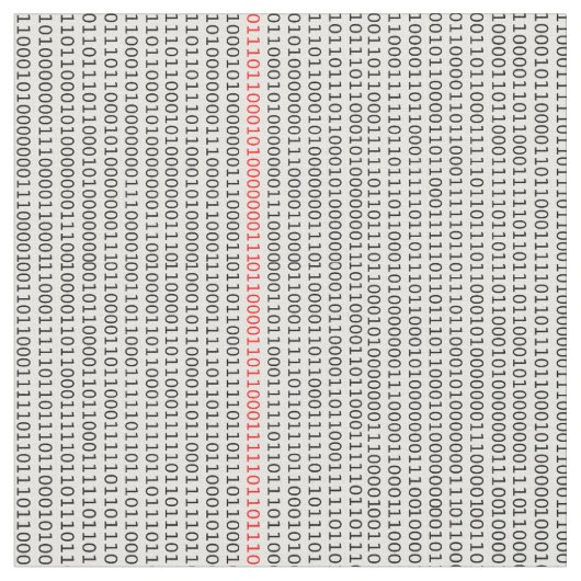 Tissu Ingénieur informatique de code binaire (Fermer)