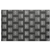Tissu Initiales Monogramme | Blanc Sur Noir (Fat Quarter)