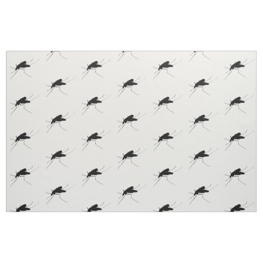 Tissu Insecte de gêne de silhouette de (Fat Quarter)