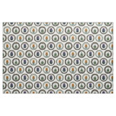 Tissu Insectes vintages Colorful Beetles Science (Fat Quarter)