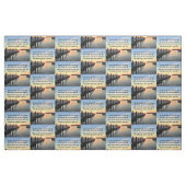 TISSU INSPIRING ISAIAH 30:31 SUNSET (Fat Quarter)