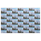 TISSU INSPIRING MATTHEW 22:37 SCRIPTURE VERSE (Fat Quarter)