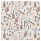 Tissu Instruments de musique (Fermer)