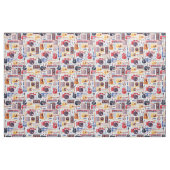 Tissu Instruments de musique colorés motif (Yard)