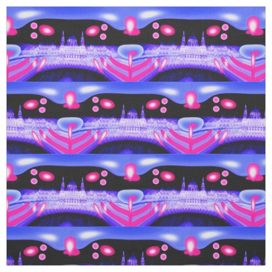 Tissu Invasion Alien (Échantillon)