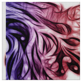 Tissu Inverser Floral En Couleur (Fermer)