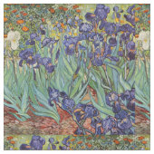 Tissu Iris de Van Gogh Peinture Impressionniste (Fermer)