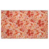 Tissu Iris de William Morris et lis, mandarine (Fat Quarter)