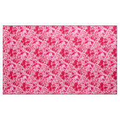 Tissu Iris de William Morris et lis, rose de fuchsia (Yard)