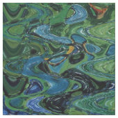 TISSU IRIS REFLÉTÉ DANS L'EAU (Échantillon)