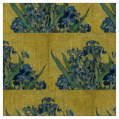 Tissu Irises par Vincent Van Gogh (Fermer)