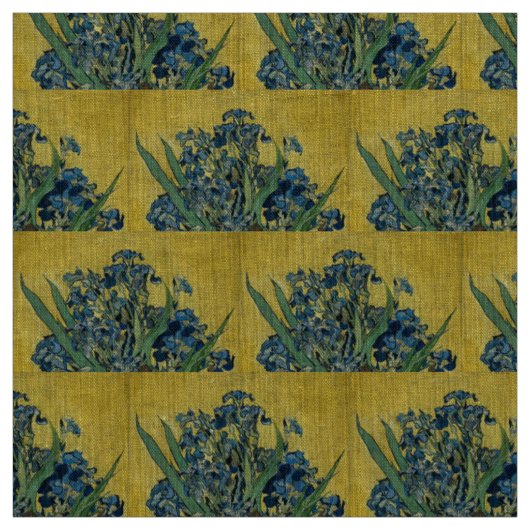 Tissu Irises par Vincent Van Gogh (Échantillon)