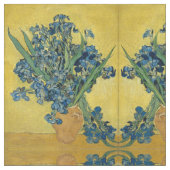Tissu Irises par Vincent Van Gogh (Fermer)