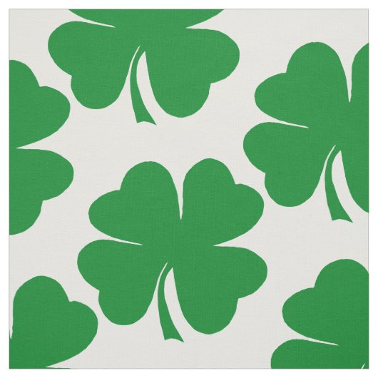 Tissu irlandais de shamrock (Échantillon)