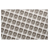 Tissu Jabberwock de Lewis Carroll à travers le miroir (Fat Quarter)