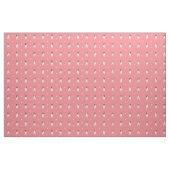 Tissu Jack Russell chiens minuscules terriers points ros (Fat Quarter)