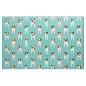 Tissu Jack Russell Terriers chiens mignons motif (Fat Quarter)