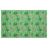 Tissu Jacobean Floral, Emerald et Lime Green (Fat Quarter)
