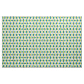 Tissu Jacquard bleu et vert (Yard)